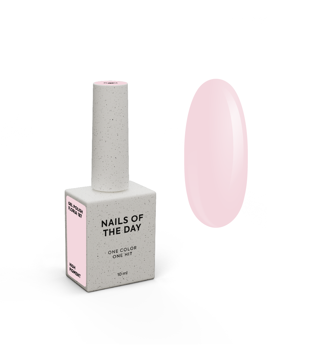 NOTD Spring 2026 – profesionalių gelinių lakų kolekcija – 187 – Floria, produkto vaizdas