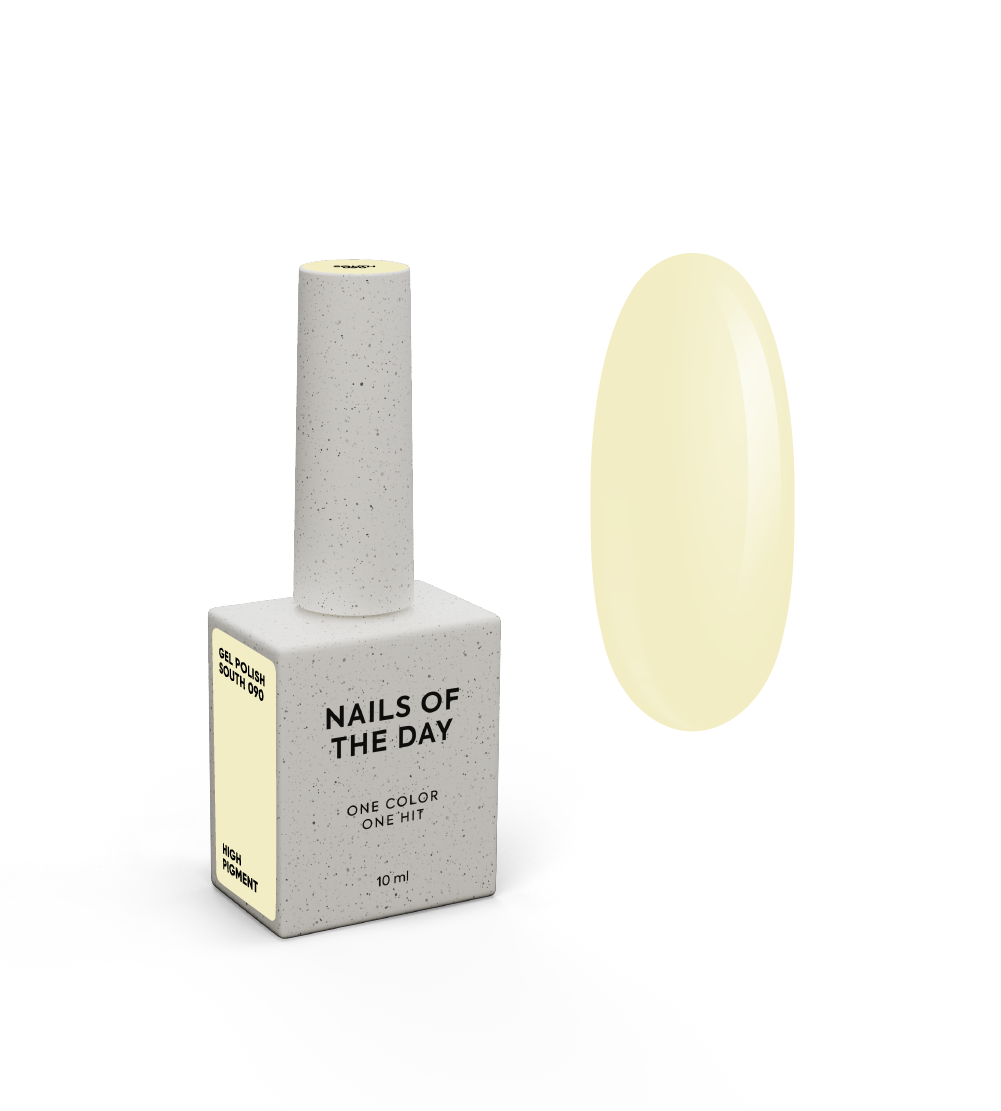 NOTD Spring 2026 – profesionalių gelinių lakų kolekcija – 090 – South, produkto vaizdas