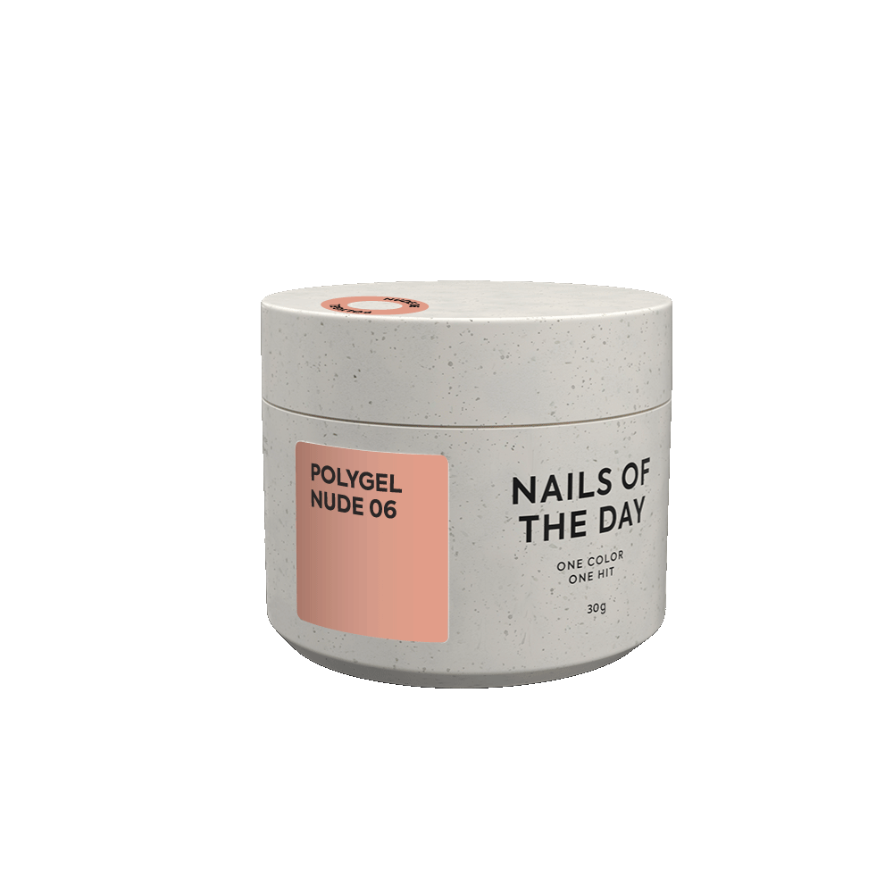 NOTD Polygel Nude 06