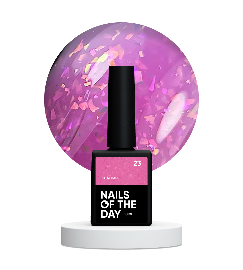 NOTD Potal Base – profesionali kamufliažinių bazių su folijos efektu kolekcija – 23, produkto vaizdas