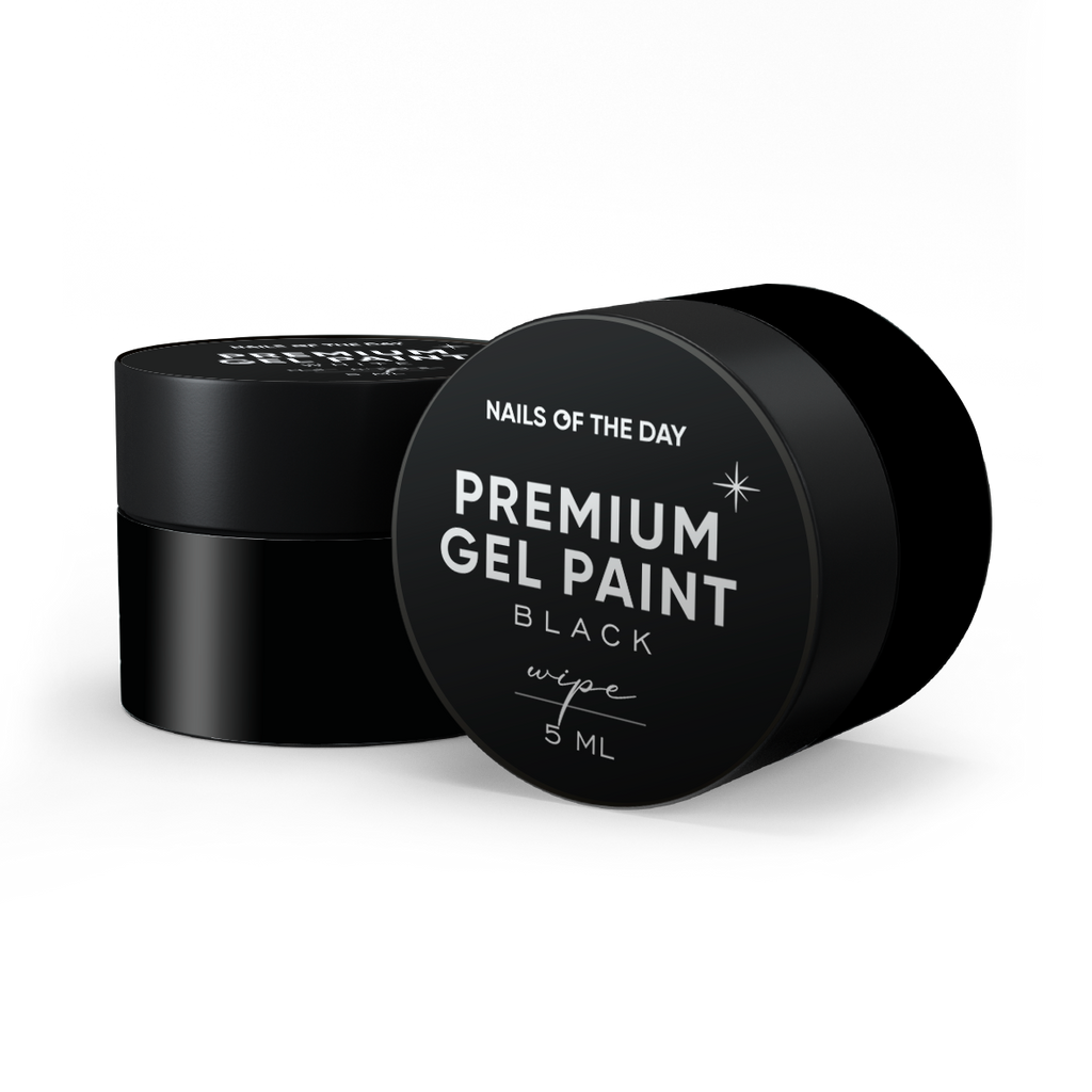 NOTD Premium Gel Paint Black Wipe
