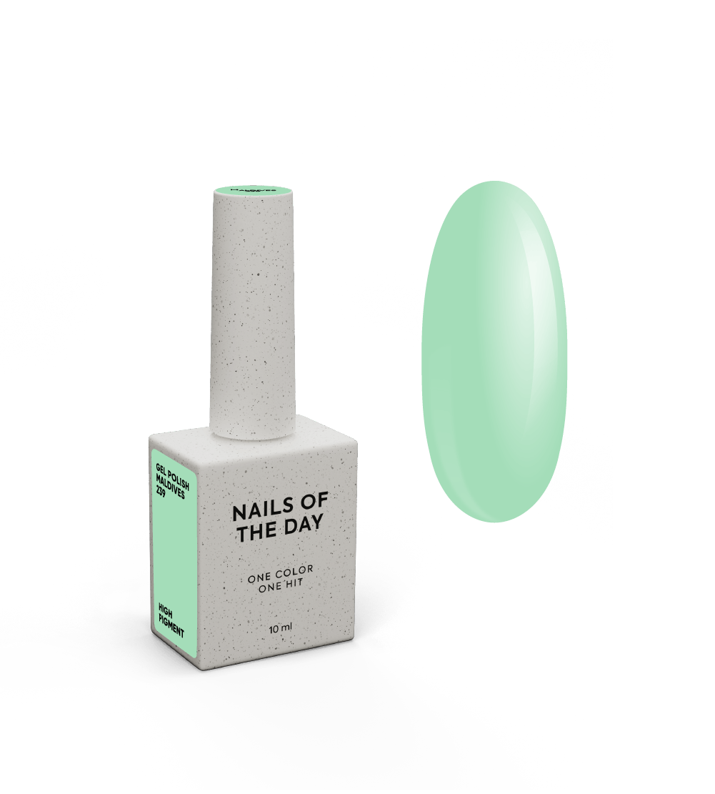 NOTD Spring – profesionalių gelinių lakų kolekcija – 239 – Maldives, produkto vaizdas