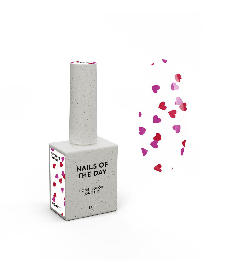 NOTD Kupidon Top – profesionali dekoratyvinių topų kolekcija – 05, papildomas produkto vaizdas