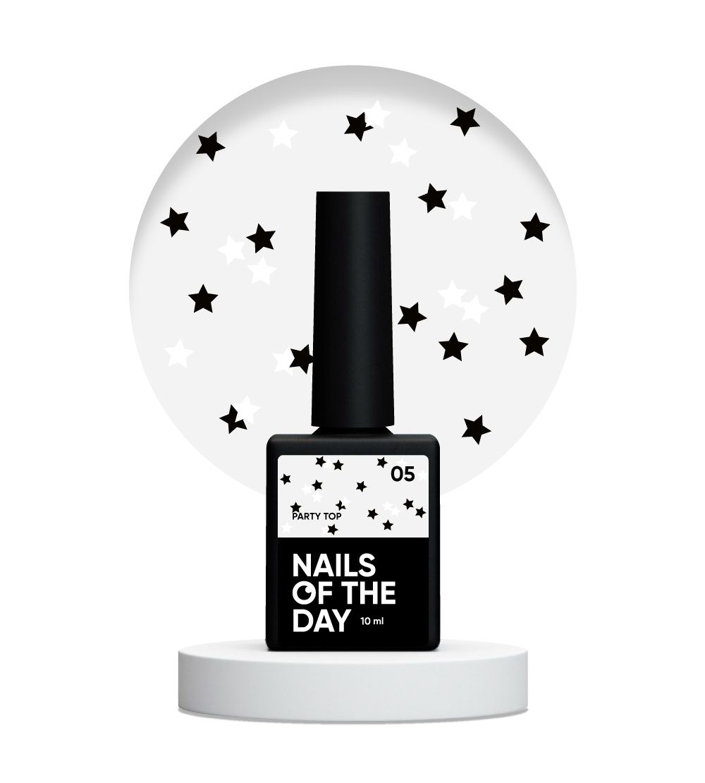 NOTD Party Top – profesionali dekoratyvinių topų kolekcija – 05, produkto vaizdas