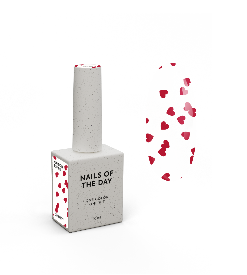 NOTD Kupidon Top – profesionali dekoratyvinių topų kolekcija – 02, produkto vaizdas