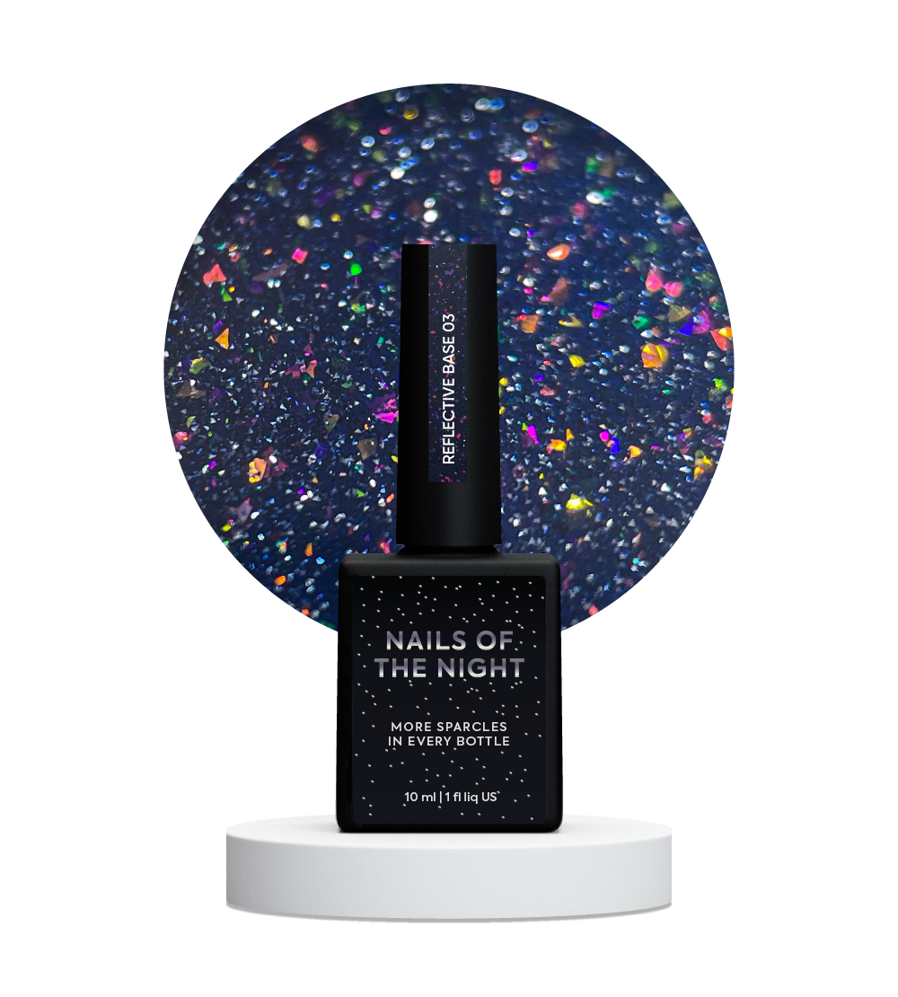NOTD Reflective Base – profesionali šviesą atspindinčių bazių kolekcija – 03, papildomas produkto vaizdas