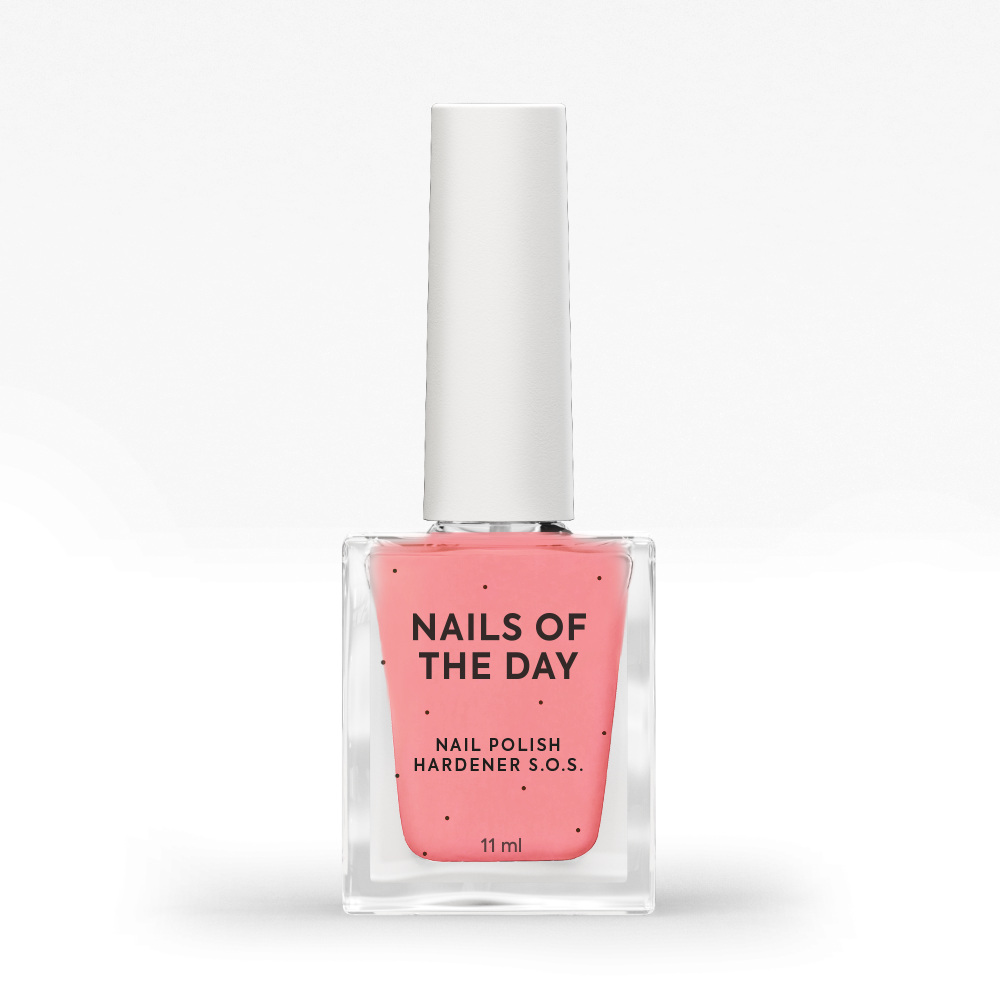 NOTD Nail Polish Hardener S.O.S. – stiprinamasis lakas su kalciu – 11 ml, produkto vaizdas