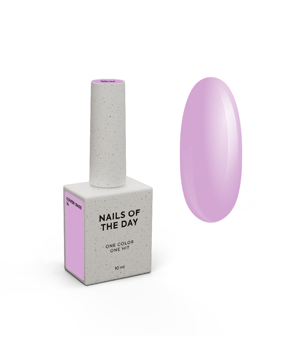 NOTD Cover Base – profesionali kamufliažinių bazių kolekcija – 14 · 10 ml, produkto vaizdas