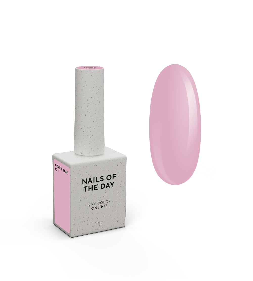 NOTD Cover Base – profesionali kamufliažinių bazių kolekcija – 02 · 10 ml, produkto vaizdas