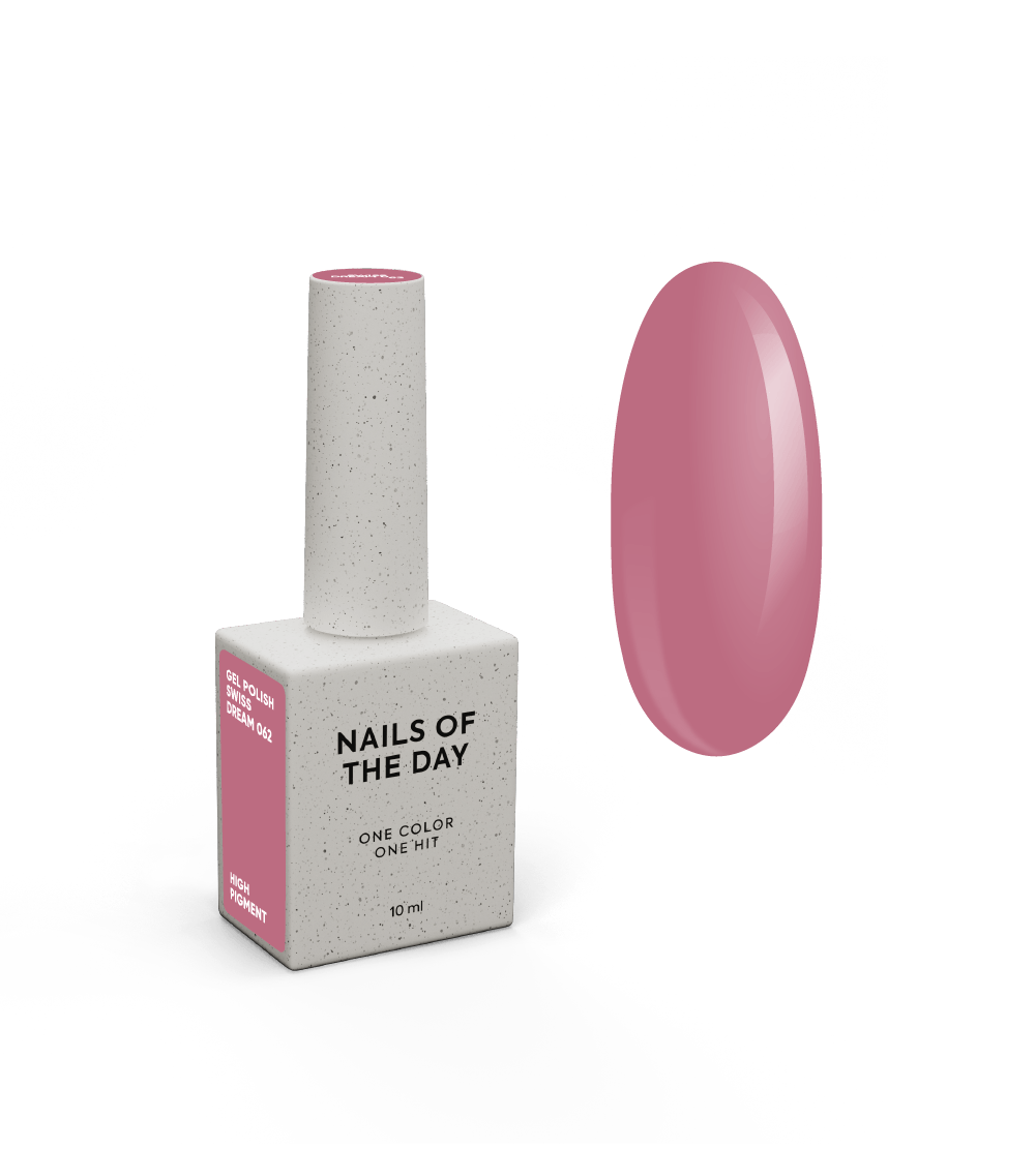 NOTD Chocolate Colors – profesionalių gelinių lakų kolekcija – 062 – Swiss Dream, produkto vaizdas