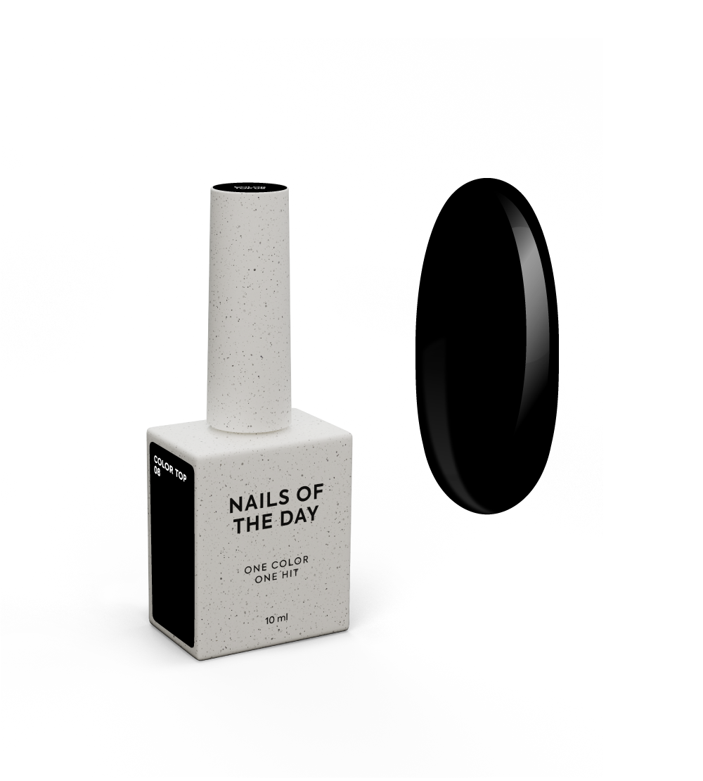NAILSOFTHEDAY Spalviniai topai – Color Top, Vitrage ir Milky – Color Top 08, produkto vaizdas