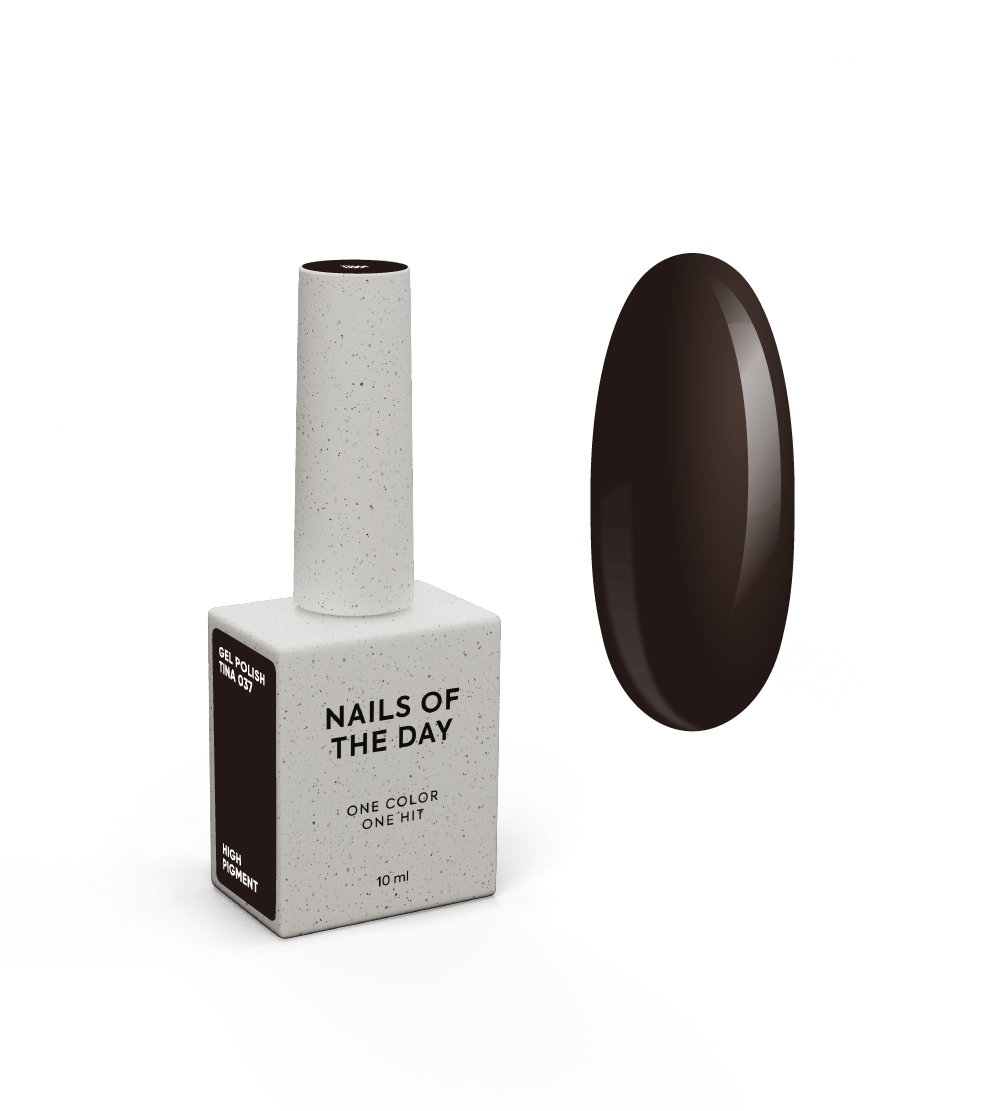 NOTD Red Colors – profesionalių raudonų gelinių lakų kolekcija – 037 – Tina, produkto vaizdas