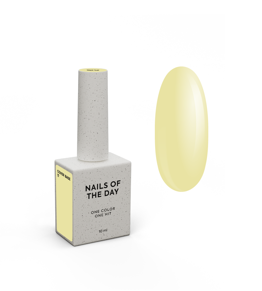 NOTD Cover Base – profesionali kamufliažinių bazių kolekcija – 17 · 10 ml, produkto vaizdas