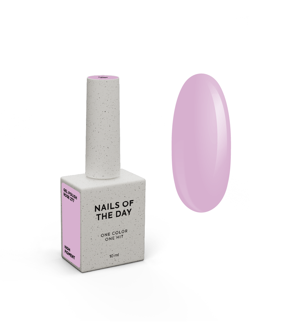 NOTD Gel Polish – profesionalūs geliniai lakai – 277 – Rose, produkto vaizdas