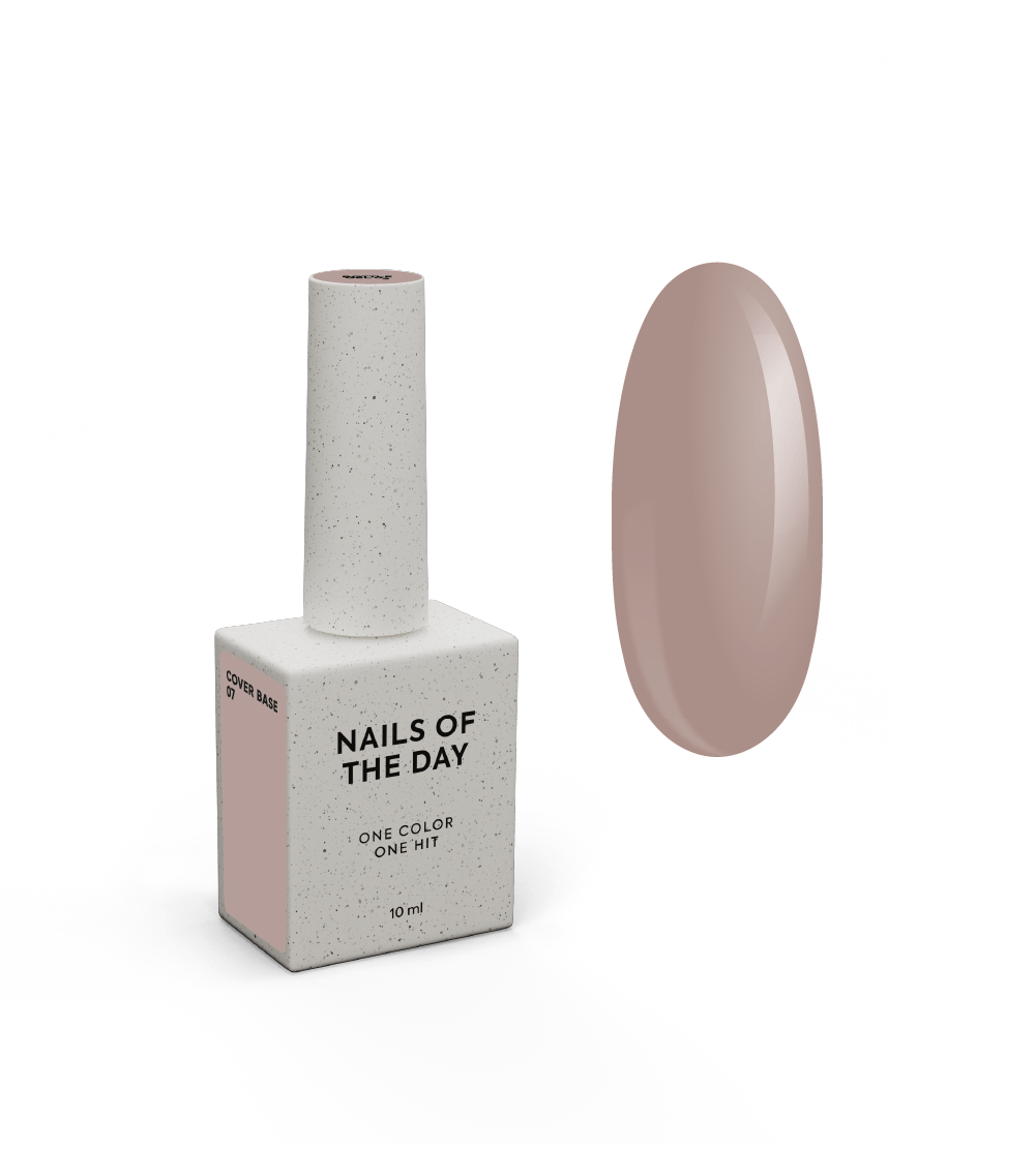 NOTD Cover Base – profesionali kamufliažinių bazių kolekcija – 07 · 10 ml, produkto vaizdas