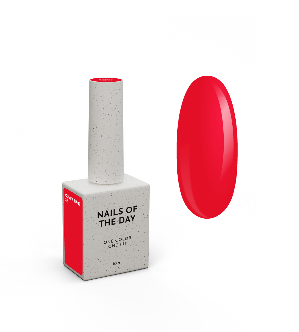 NOTD Cover Base – profesionali kamufliažinių bazių kolekcija – 32 · 10 ml, produkto vaizdas