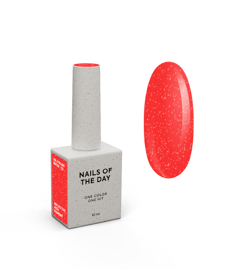 NOTD Red Colors – profesionalių raudonų gelinių lakų kolekcija – 112 – Britni, produkto vaizdas