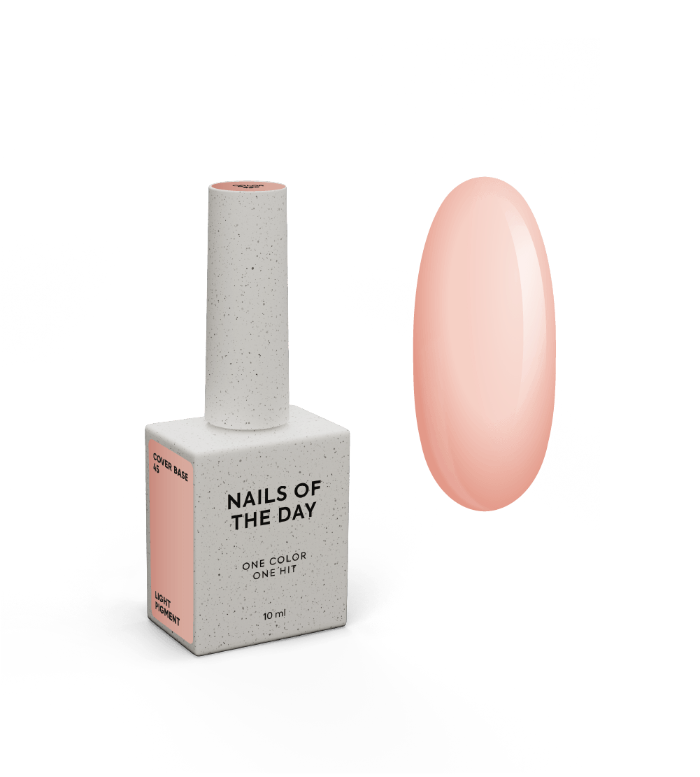 NOTD Cover Base – profesionali kamufliažinių bazių kolekcija – 45 · 10 ml, produkto vaizdas