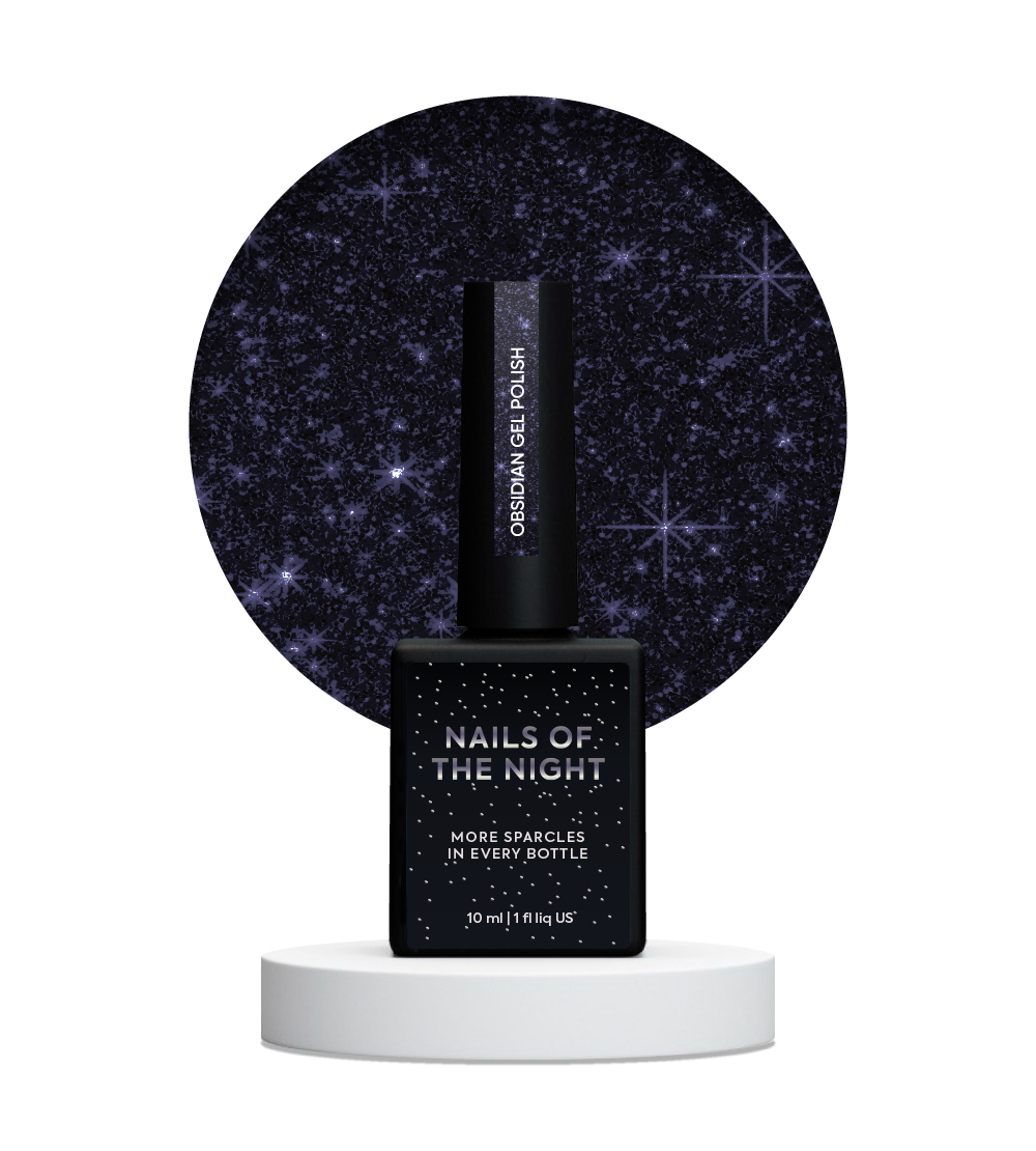 NOTD Winter Special – profesionalių gelinių lakų kolekcija – Obsidian, produkto vaizdas