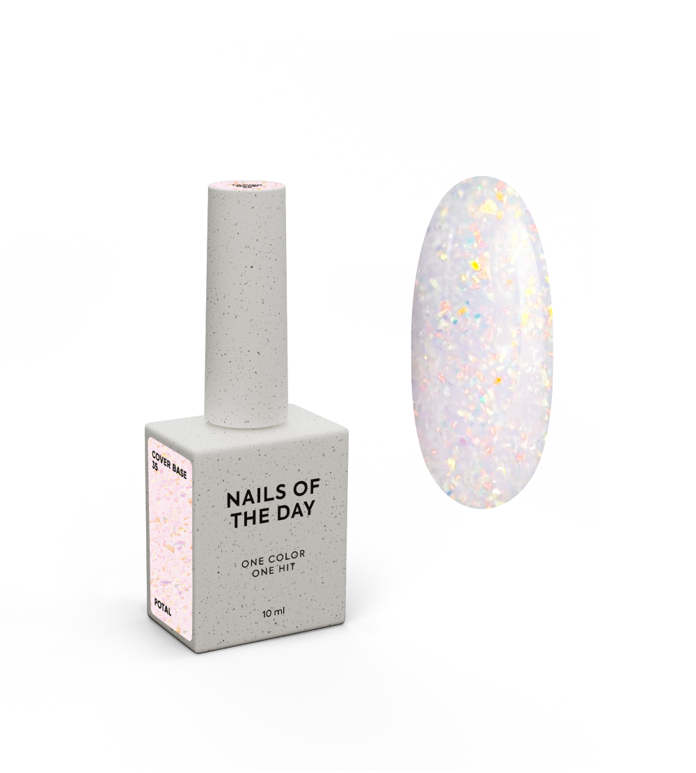 NOTD Cover Base – profesionali kamufliažinių bazių kolekcija – 35 · 10 ml, produkto vaizdas