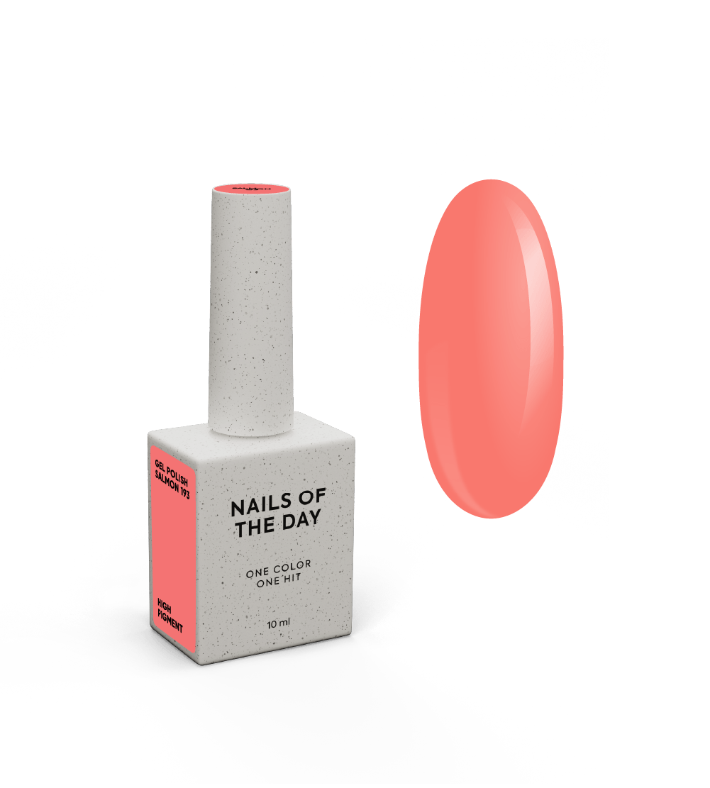 NOTD Gel Polish – profesionalūs geliniai lakai – 193 – Salmon, produkto vaizdas