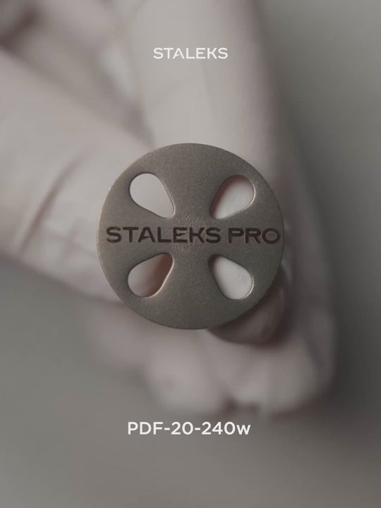 STALEKS EXPERT PODODISC M – baltos keičiamos dildės