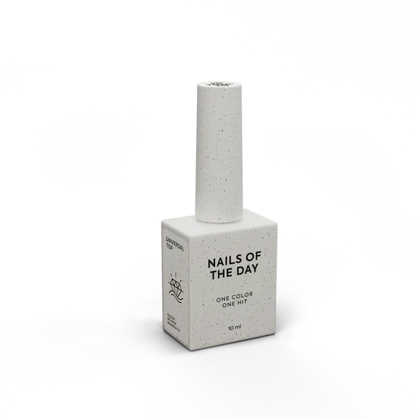 NAILSOFTHEDAY Universal Top No Wipe – 50 ml, produkto vaizdas